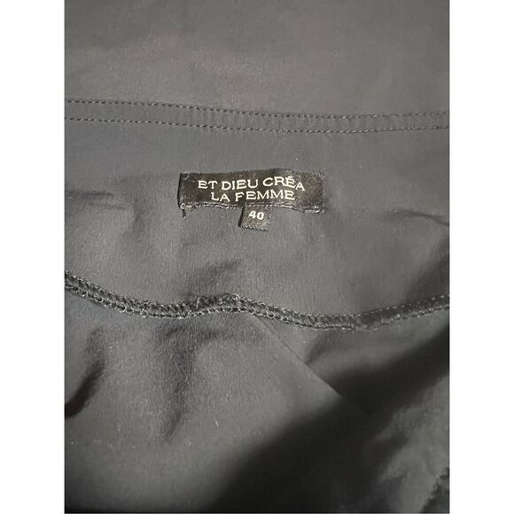 La Femme black short skirt with a grunge look - Picture 5 of 5